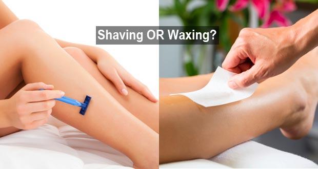 shaving or waxing? which is good for your skin