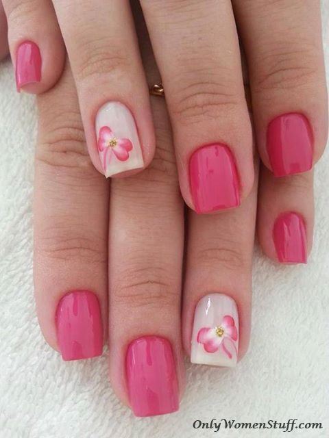 Short nails, short nail art, short nail designs, nail designs for short nails.