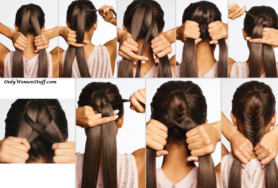 42+ Easy Hairstyles for Girls - Simple Step by Step Pictures