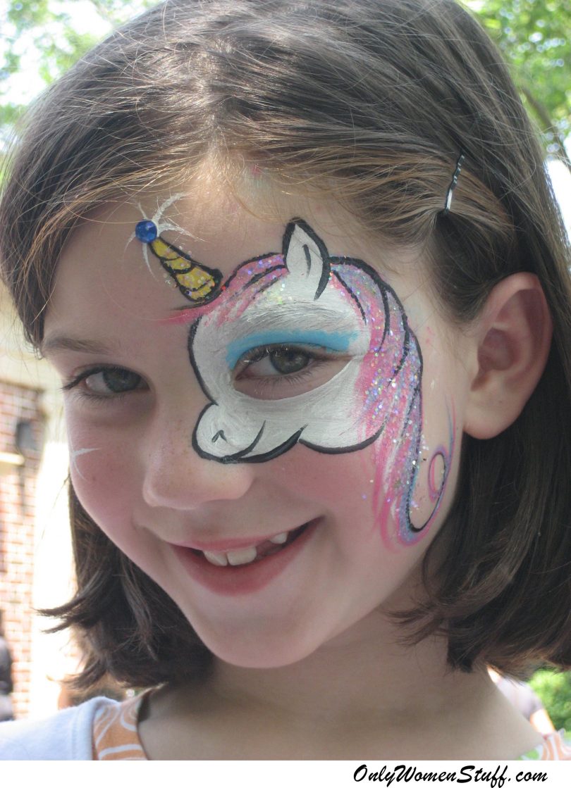 40+ Easy Kids Face Painting Ideas Designs for Little Girls