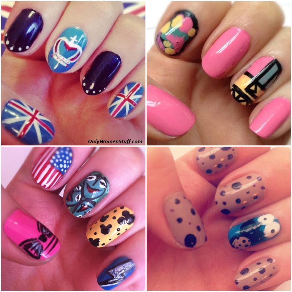 15 Easy and Simple Nail Art Designs for Beginners To Do At Home