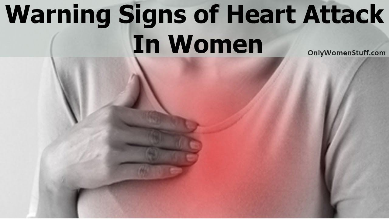 Sign and Symptoms of Heart Attack in Women
