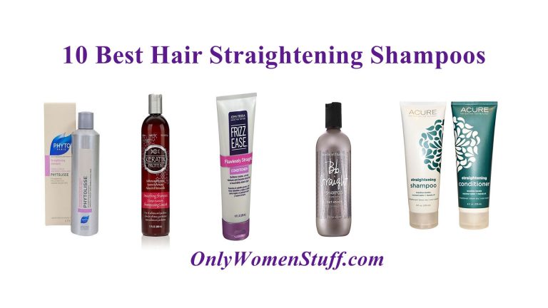 10 Best Hair Straightening Shampoos