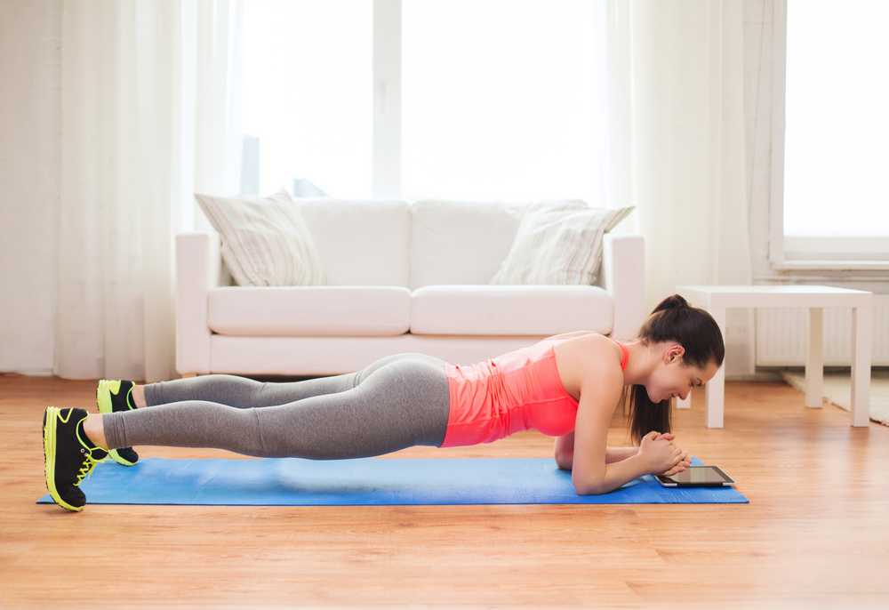 plank - Workout for busy mom, exercise for women at home, easy exercise to do at home for women and mom