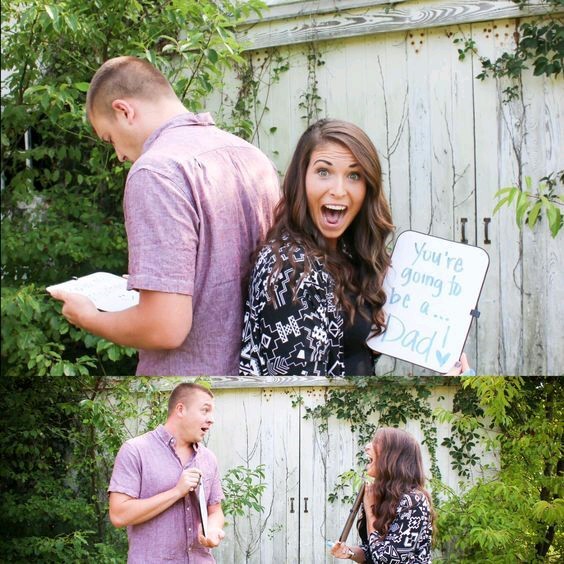 Pregnancy Announcement Ideas for Dad