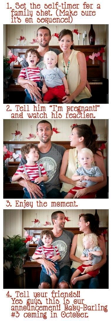 Pregnancy Announcement Ideas for Dad