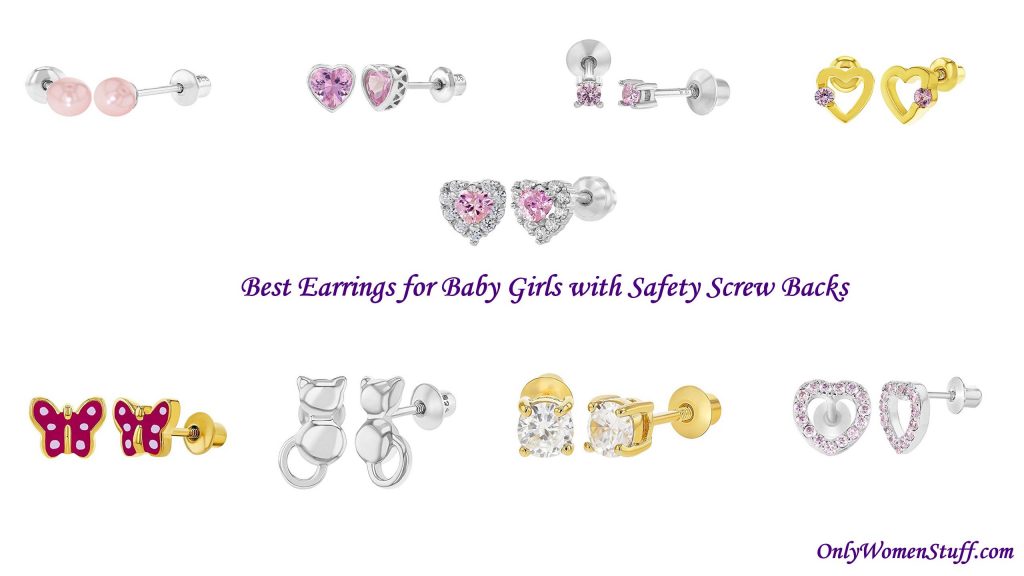 10 Best Earrings for Baby Girls With Safety Screw Back