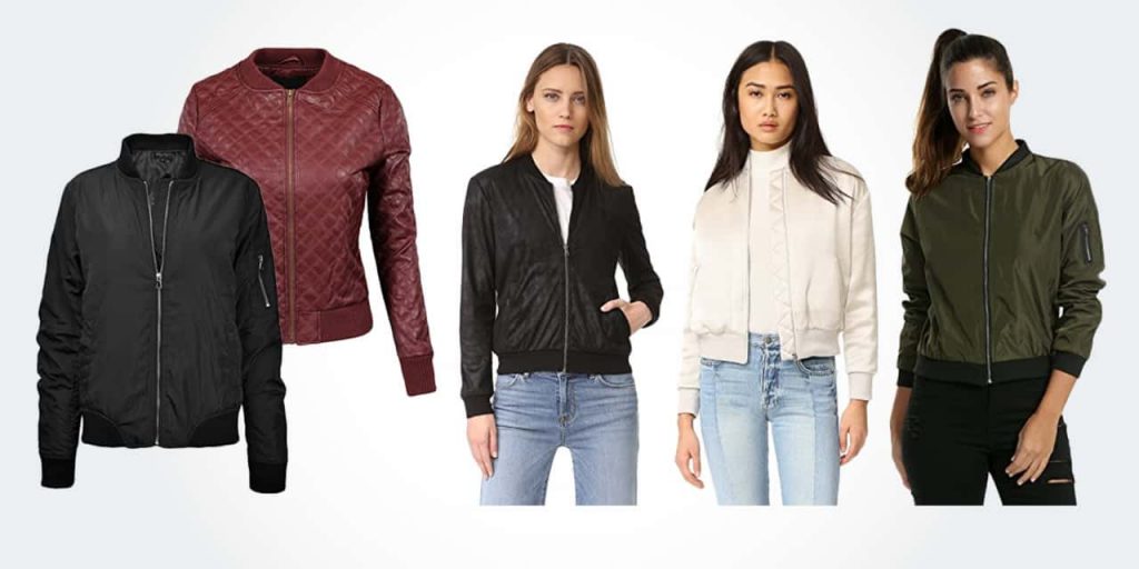 luxury women's bombers jackets