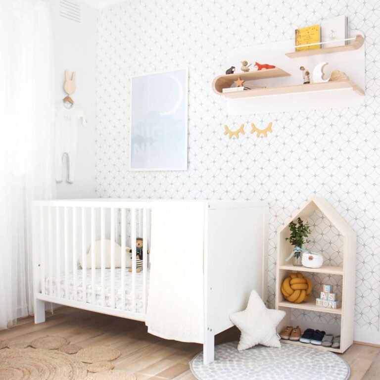 Simple Ways to Update Your Nursery with Peel and Stick Wallpaper